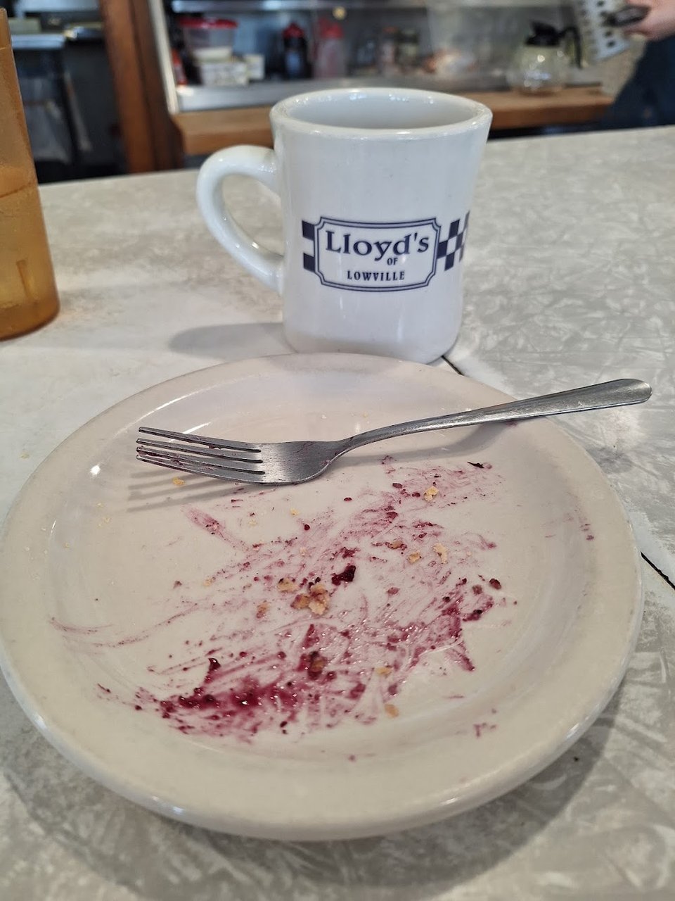 Blueberry Pie and Coffee