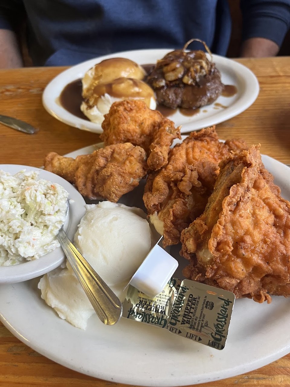 Menu layout with specials, desserts, and beverages.